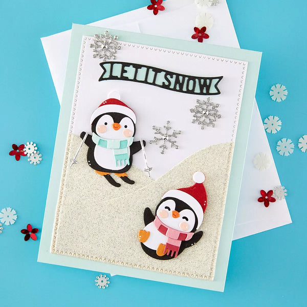 Snow Much Fun Small Die of the Month - card project 2