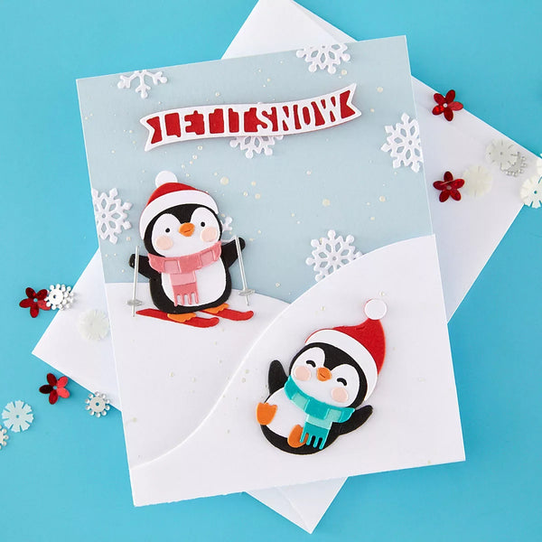 Snow Much Fun Small Die of the Month - card project 3