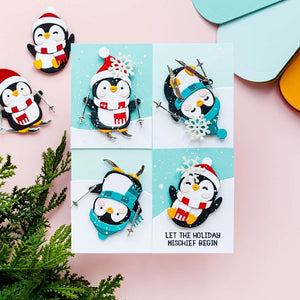 Snow Much Fun Small Die of the Month - card project 7