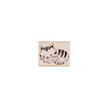Sleeping Kitty Woodblock Stamp