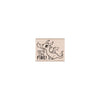 On Fire Woodblock Stamp