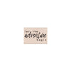 Let the Adventure Begin Woodblock Stamp