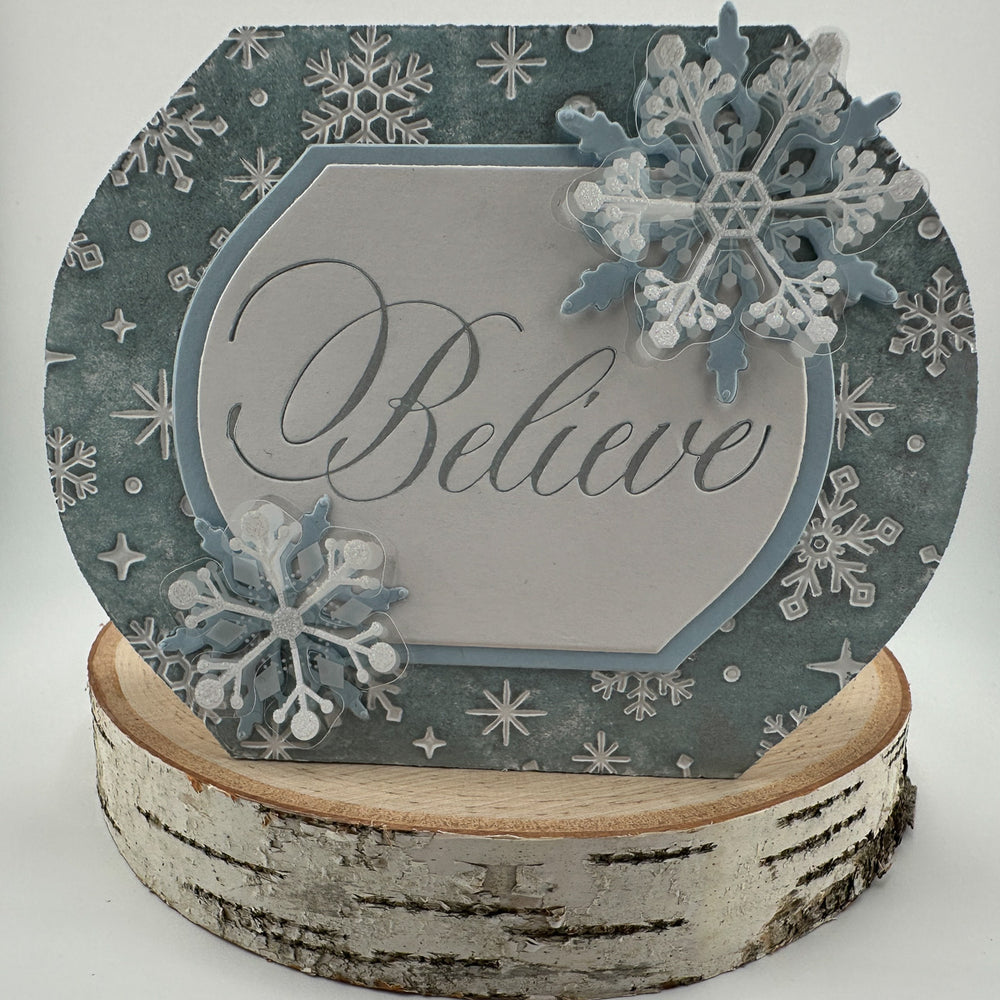 Merry Moments Dimensional Snowflakes