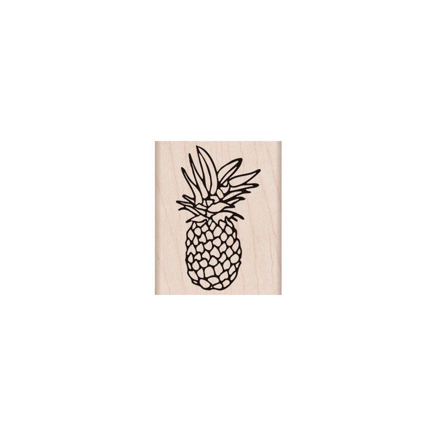 Pineapple Woodblock Stamp