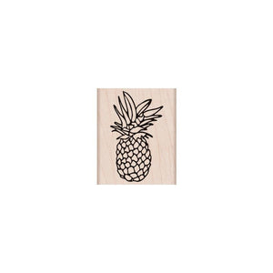 Pineapple Woodblock Stamp