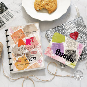 Small Distressed Block Woodblock Stamp