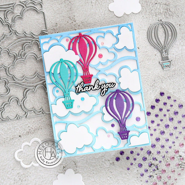 Clouds and Balloons Die Set of the Month - July 2024