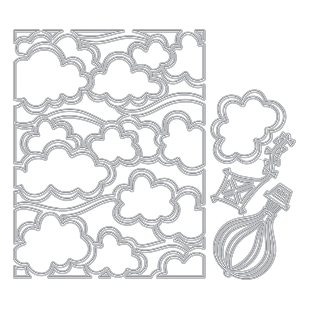 Clouds and Balloons Die Set of the Month - July 2024