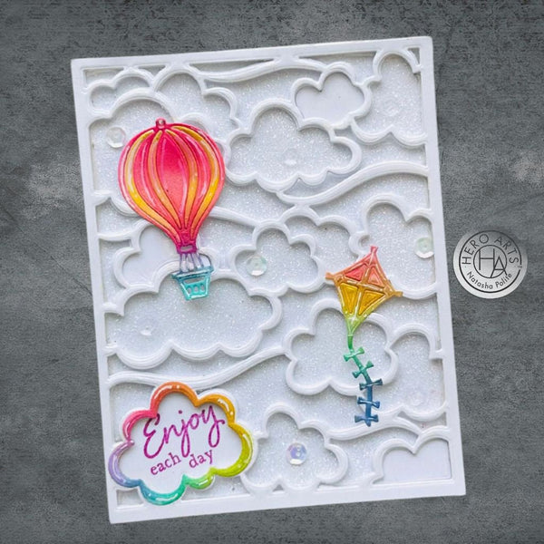 Clouds and Balloons Die Set of the Month - July 2024