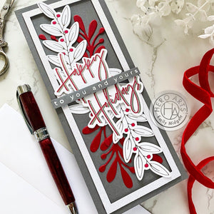 Holiday Greenery Foil & Cut