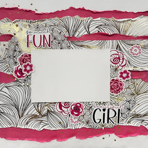 Paper Rose - Floral Backgrounds Gold Foil 12x12 Paper Collection