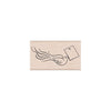 Love Note Bird Woodblock Stamp