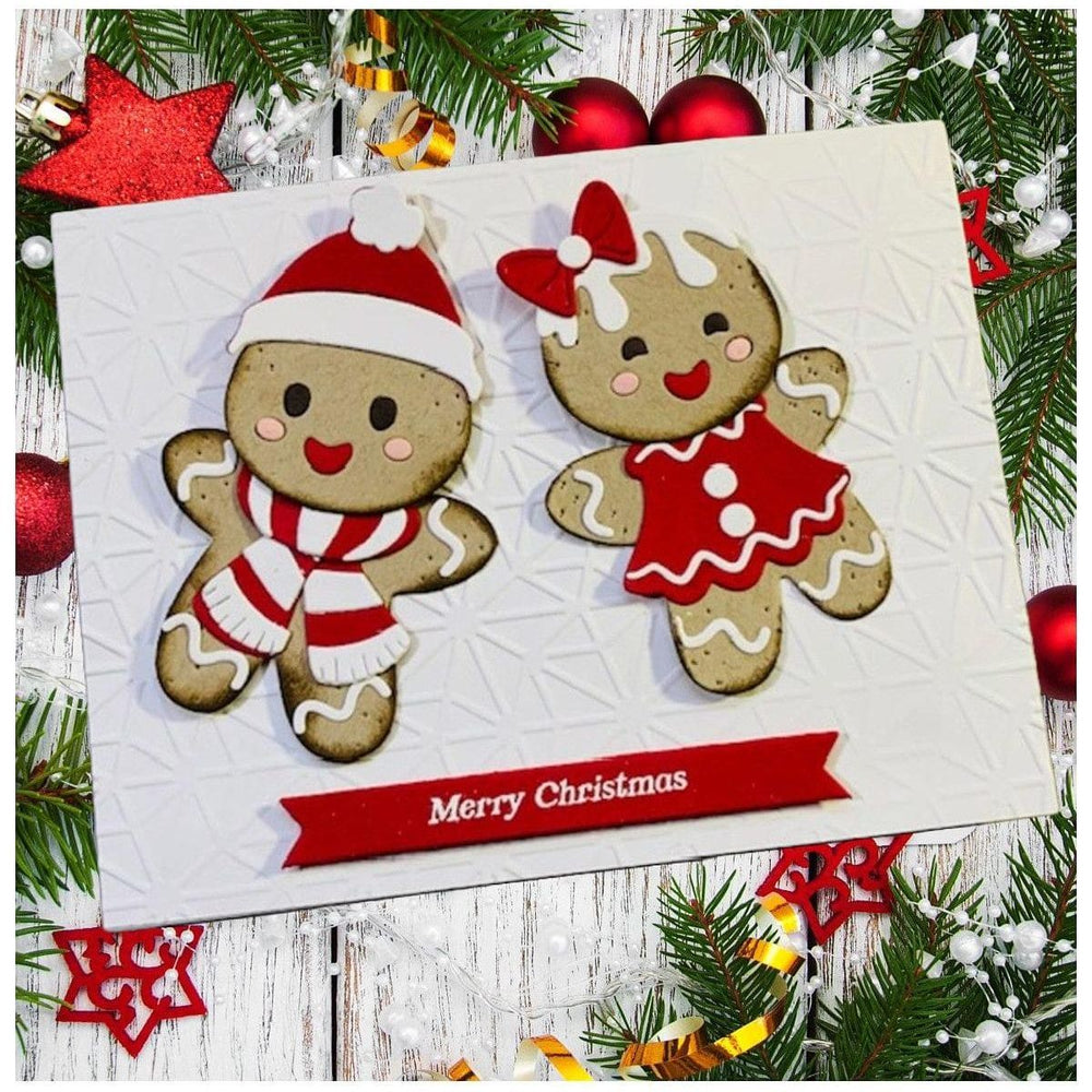 Dancin' Gingerbread Etched Dies