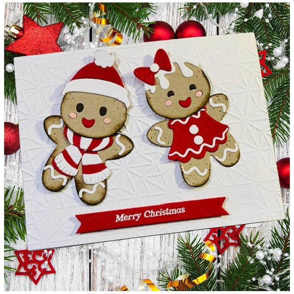 Dancin' Gingerbread Etched Dies