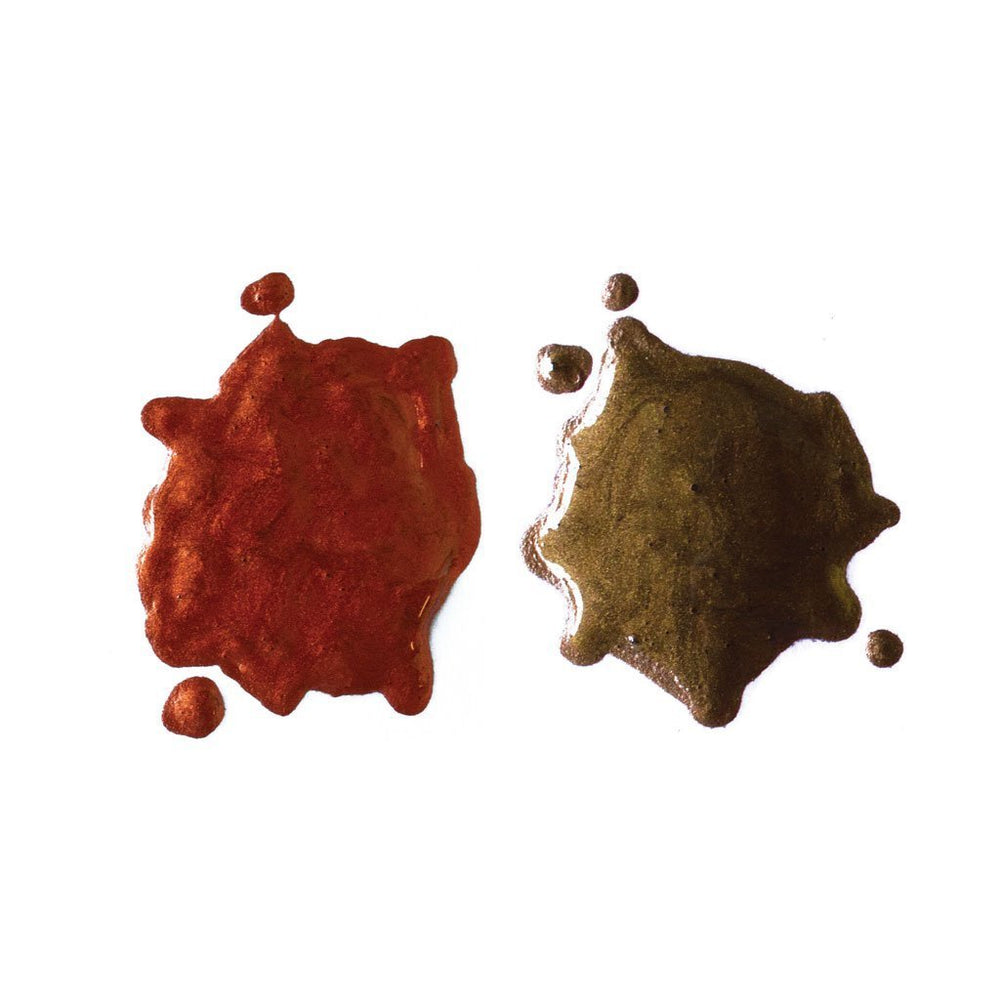 Copper & Bronze Glimmer Metallic Inks
