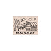 Destination Napa Valley Woodblock Stamp