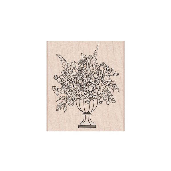 Autumn Arrangement Woodblock Stamp