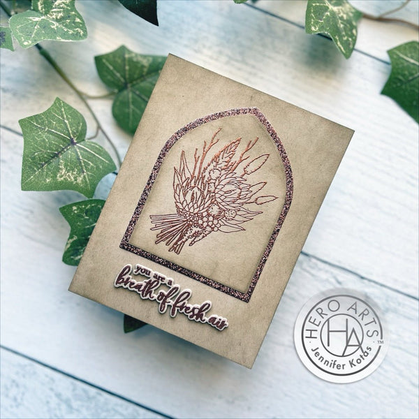 Autumn Sheaf Woodblock Stamp