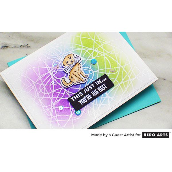 AF382 Ombré Meadow - Hero Arts