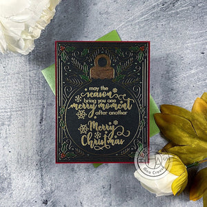 Ornament Border Hot Foil Plate