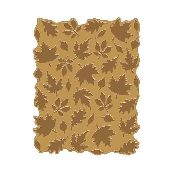 Fall Leaves Hot Foil Plate