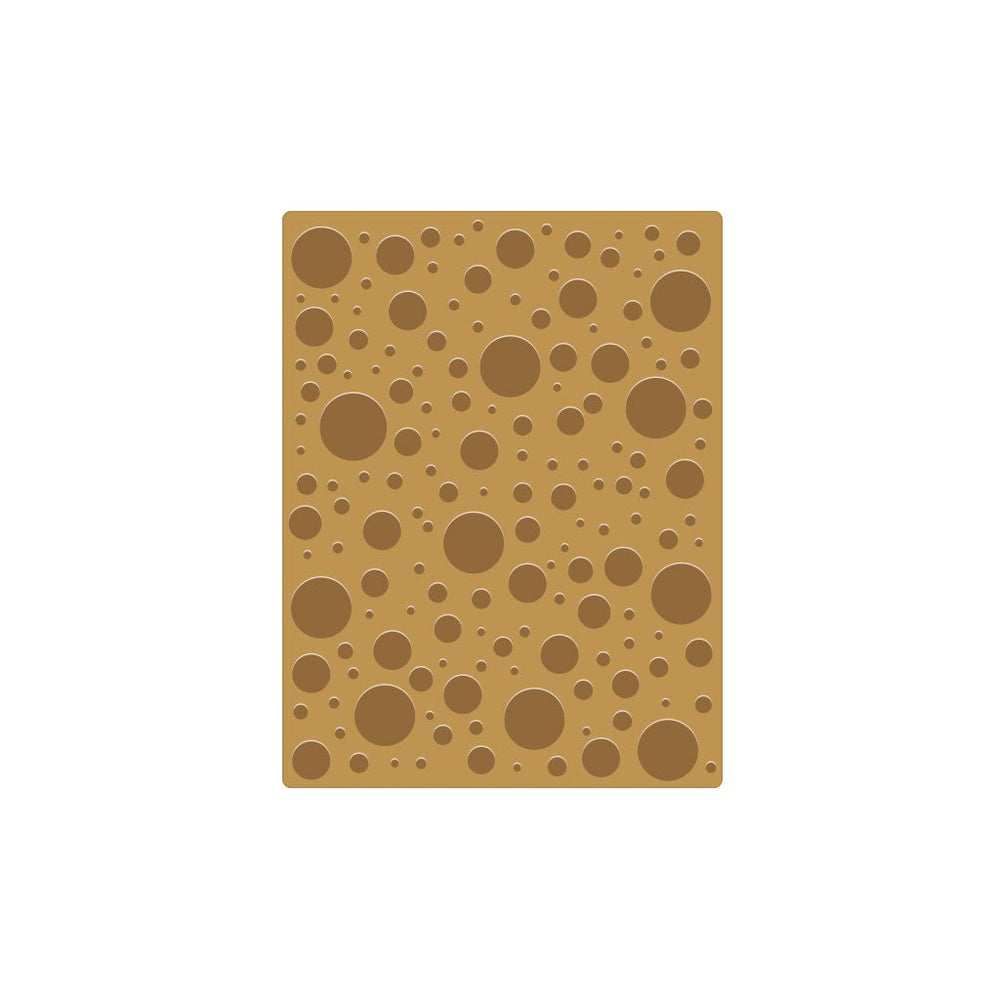 Large Circle Confetti Hot Foil Plate
