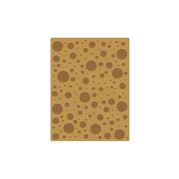 Large Circle Confetti Hot Foil Plate