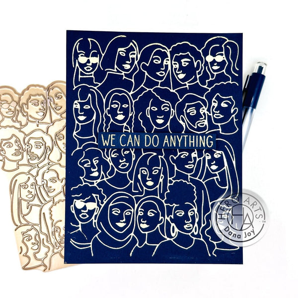 United People Hot Foil Plate