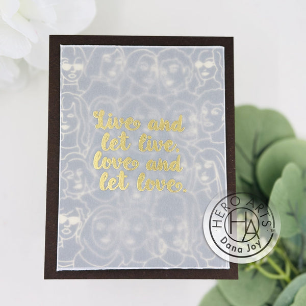 United People Hot Foil Plate