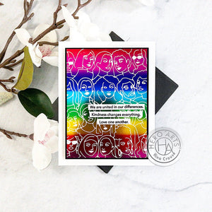 United People Hot Foil Plate