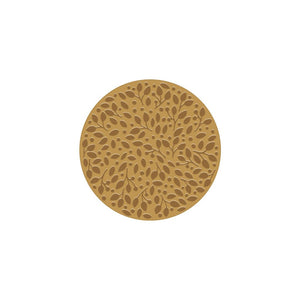 Leaves and Dots Hot Foil Plate