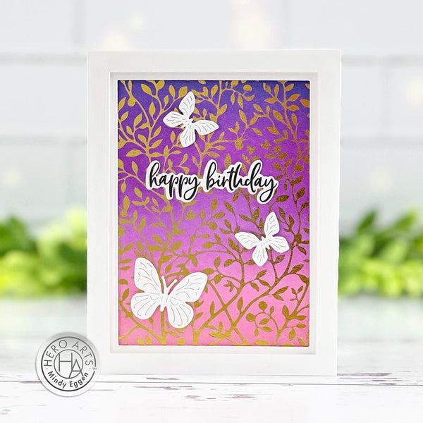 Vine Hot Foil Plate