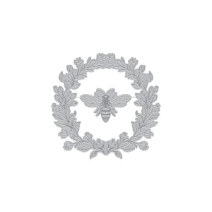 Antique Bee Letterpress + Foil Plate