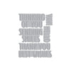 Best Wishes Letterpress + Foil Plate Set