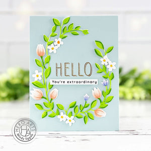 Best Wishes Letterpress + Foil Plate Set