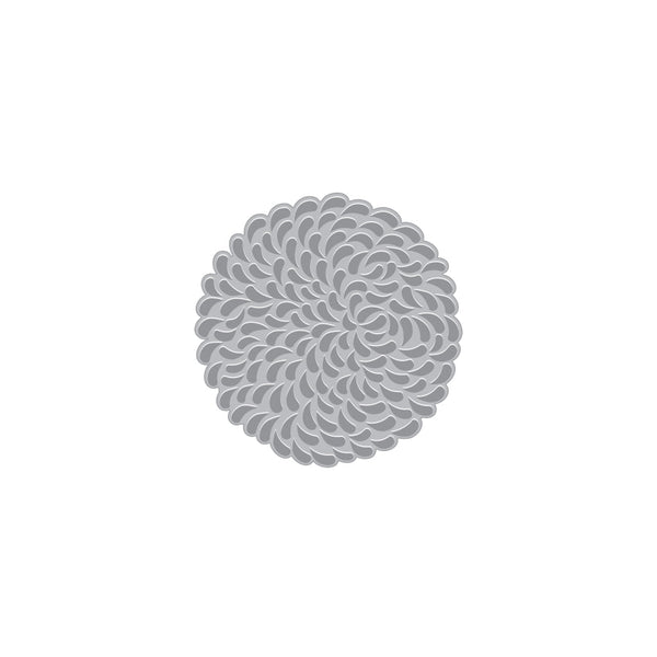 Petals Circle Letterpress + Foil Plate