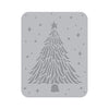 Sparkling Tree Letterpress + Foil Plate Plate