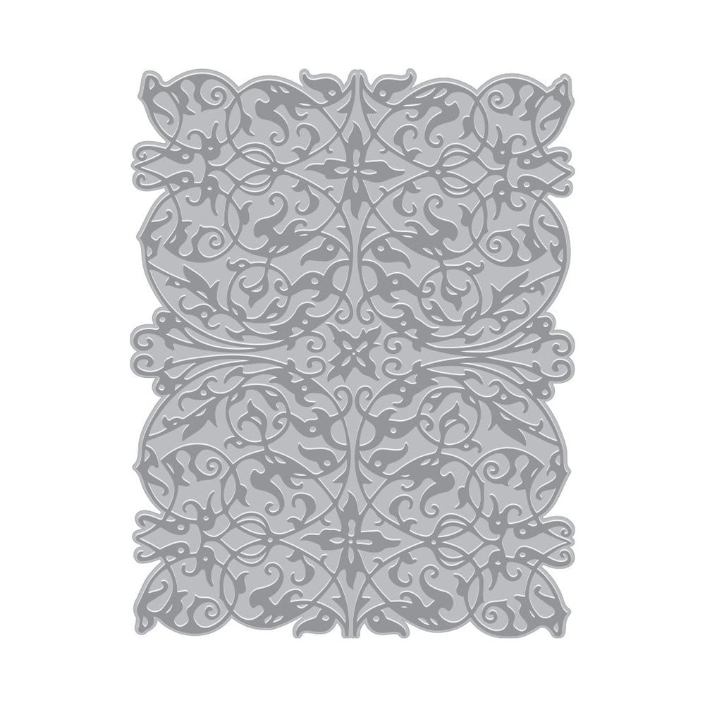 Lacy Filigree Letterpress + Foil Plate