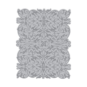 Lacy Filigree Letterpress + Foil Plate
