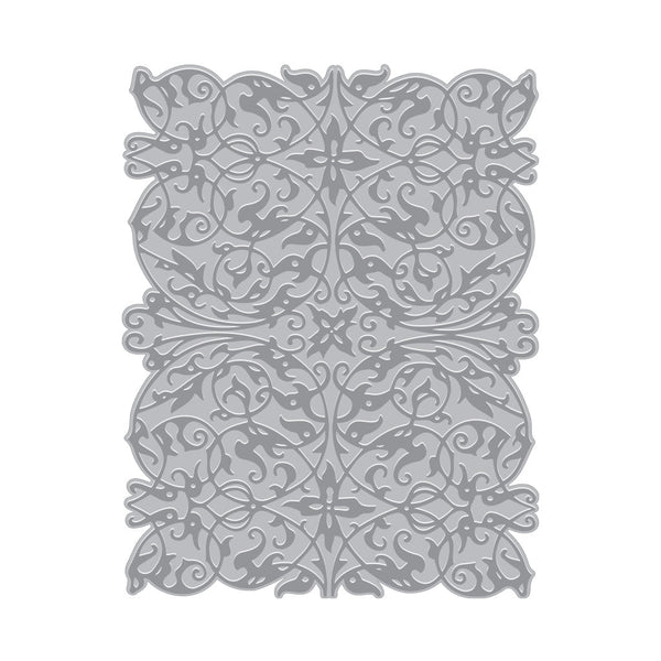 Lacy Filigree Letterpress + Foil Plate