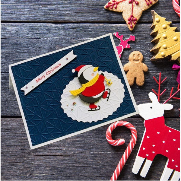 Dancin' Penguin Etched Dies