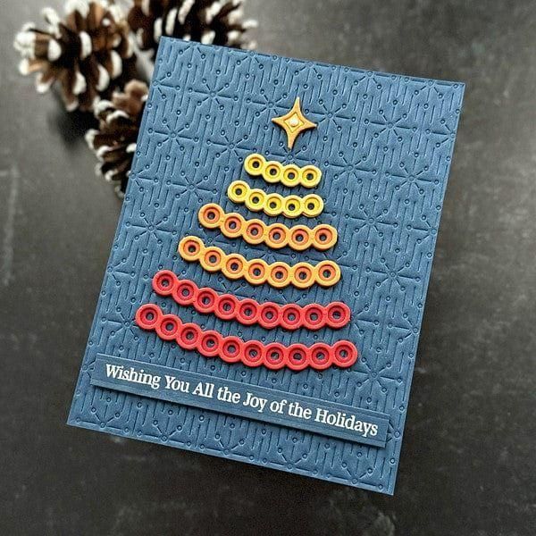 Stitched Starfilled Background Etched Dies from the Stitched Bright Collection