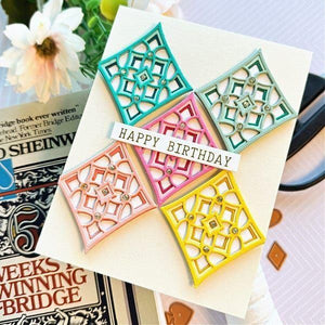 Kaleidoscope Noble Suits Etched Dies by Jaycee Gaspar