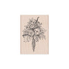 Bouquet Woodblock Stamp