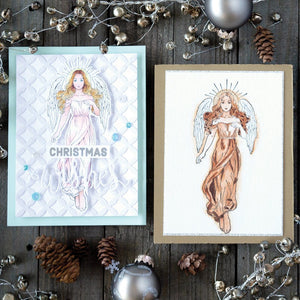 Heavenly Angel Woodblock Stamp