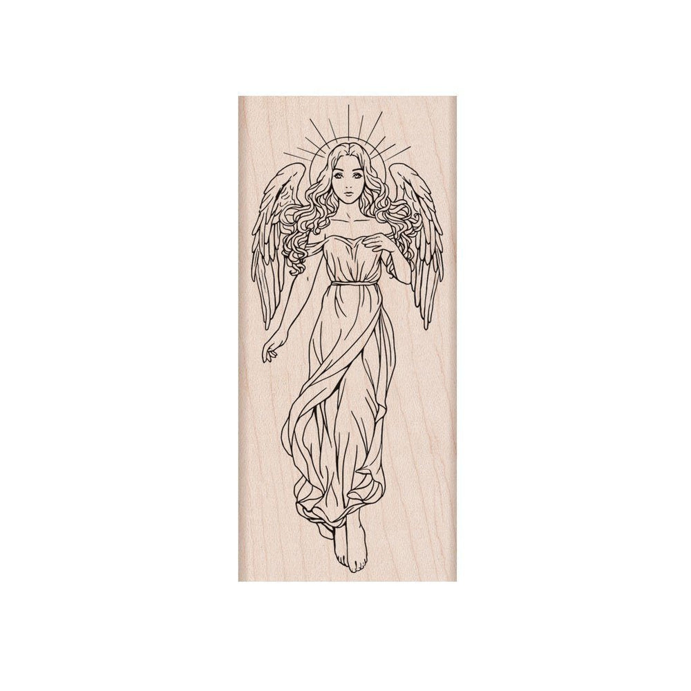 Heavenly Angel Woodblock Stamp
