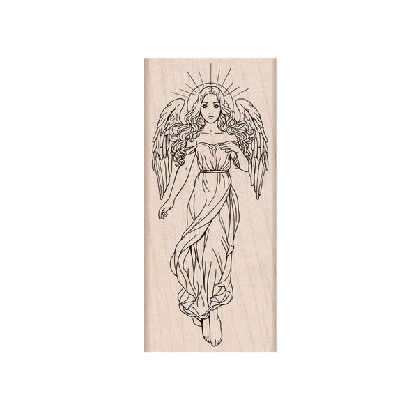 Heavenly Angel Woodblock Stamp