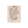 Mocha Maiden Woodblock Stamp