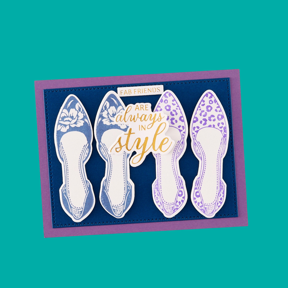 Alex Syberia Designs - Fancy Shoes Press Plate & Die Set