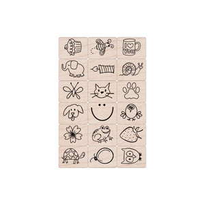 Fun Stuff Woodblock Ink 'n' Stamp